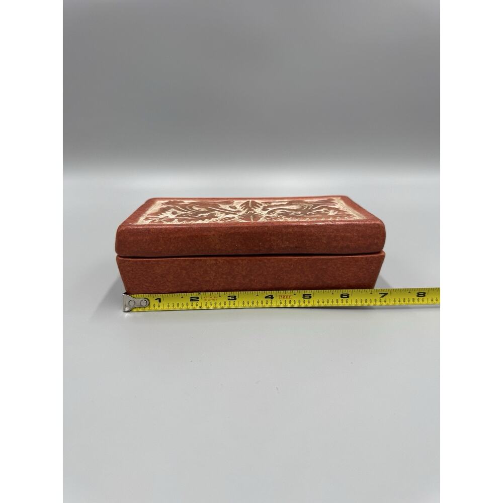 Mexican‎ Aztec Design Trinket Storage Box READ DETAILS - Picture 6 of 7